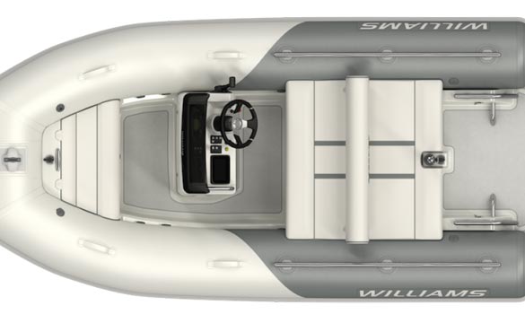 Williams Sportjet 400 top view