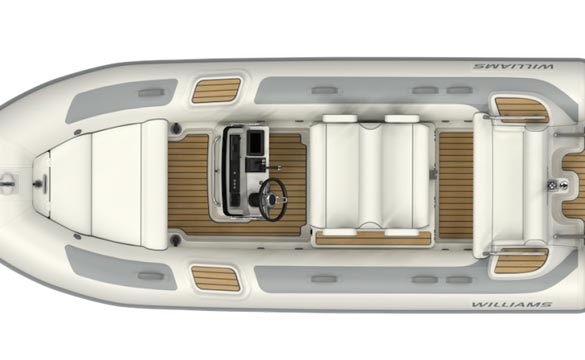 Williams Dieseljet 505 top view