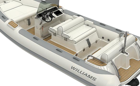 Williams Dieseljet 565 rear view