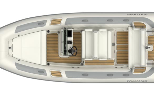 Williams Dieseljet 565 top view